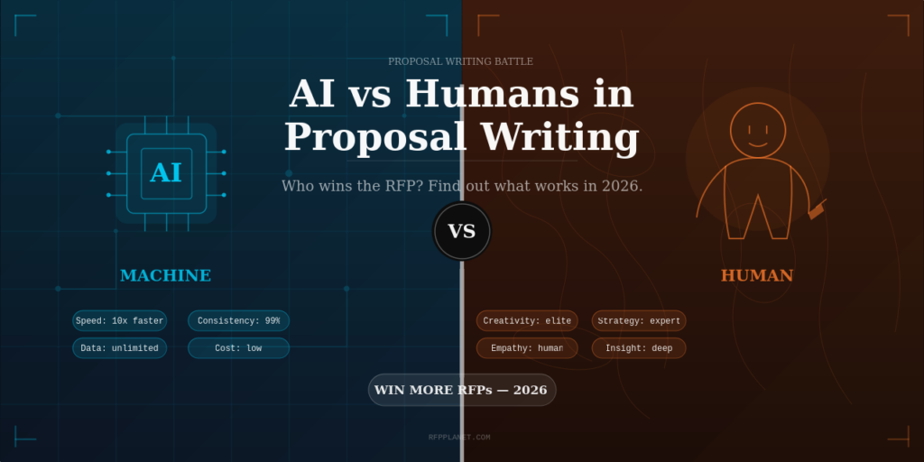 AI vs Humans in Proposal Writing