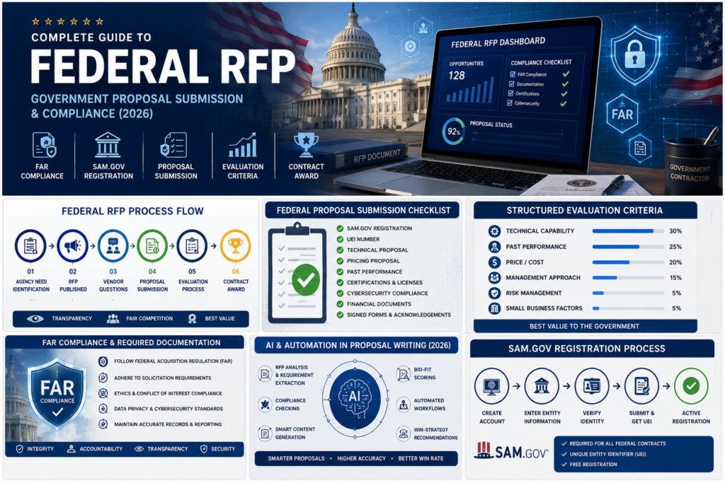 Federal RFP proposal submission and FAR compliance process in 2026