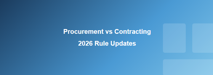 Procurement vs Contracting